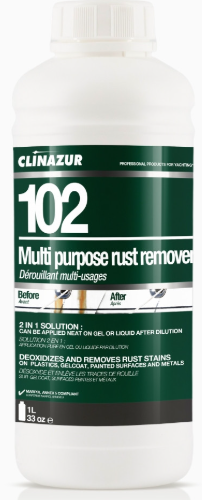 ClinAzur 102 Multi-Purpose Rust Remover 1L