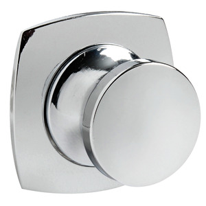 Polished Convex Knob + Ring AISI316