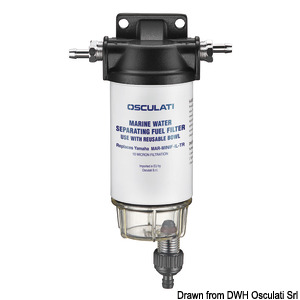 Petrol Filter + Water/Fuel Separator 200-406 l/h