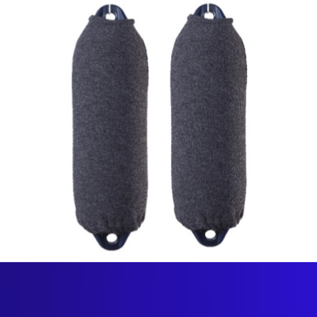 Fendress Acrylic Fender Long Cover Simple Thickness 38x104 Royal Blue (Pair)