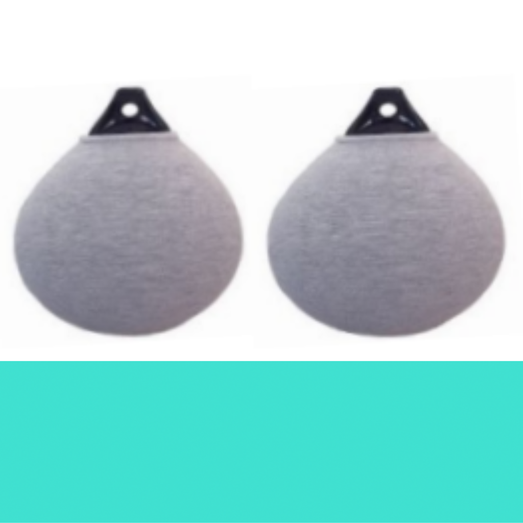 Fendress Acrylic Fender Round Cover Simple Thickness 39x50 Jade (Pair)