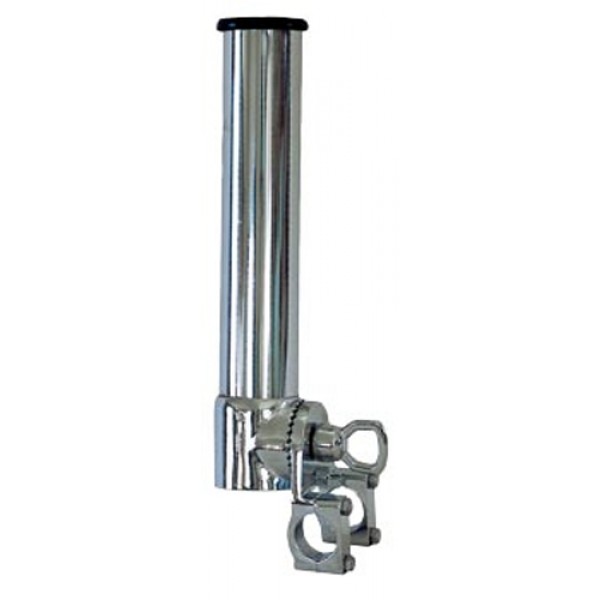 Fishing Rod Holder L290 40mm Chrome