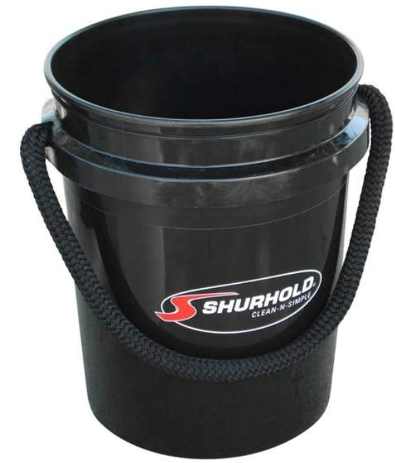 Shurhold 2452 Black Bucket 5gal