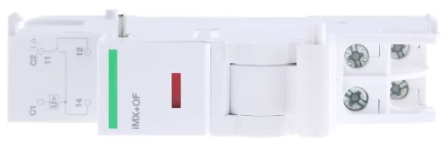 Schneider Breaker 12 → 24V ac/dc Shunt Trip Circuit Trip for use with ARA ic60 MCB IDPN Vigi ild Double Terminal ilD MCB