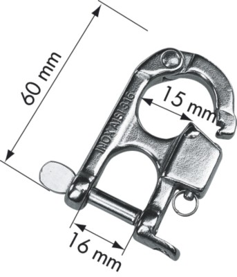 Snap Hook Auto Release S.S