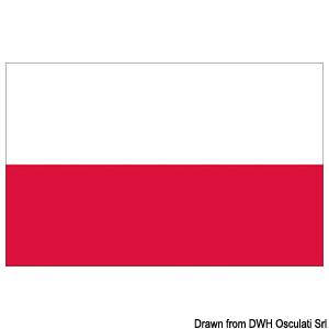 Flag Poland 20x30cm