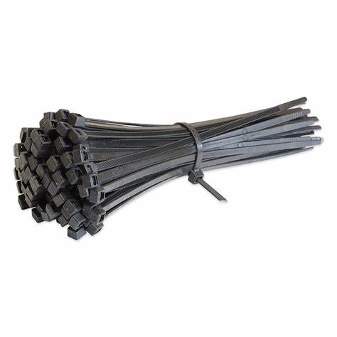 Cable Ties - 4.8mm - 390mm Black Pkt/100