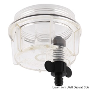 Fuel/Water Seperator Spare Bowl For Osculati Seperator