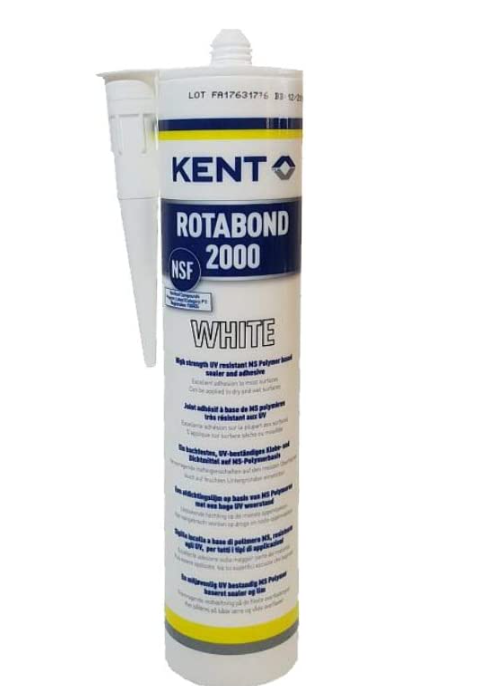 Kent Rotabond 2000 Adhesive Mastic White 290ml
