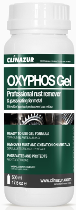 ClinAzur 99 Oxyphos Gel Professional Rust Remover 500ml