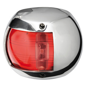Osculati  Compact Navigation Light 112.5* Red-Chromed Housing