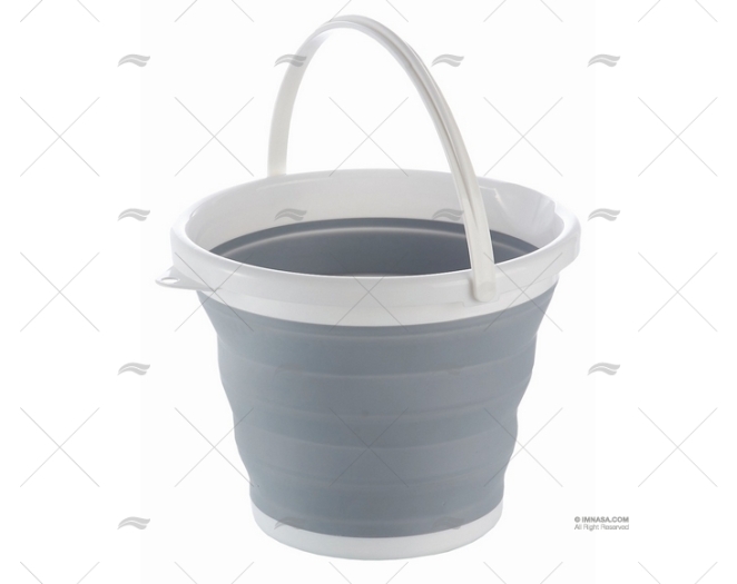Foldable Bucket Grey 10L