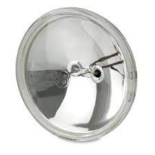 Sealed Beam 12V-50W-114mm-Smooth Glass