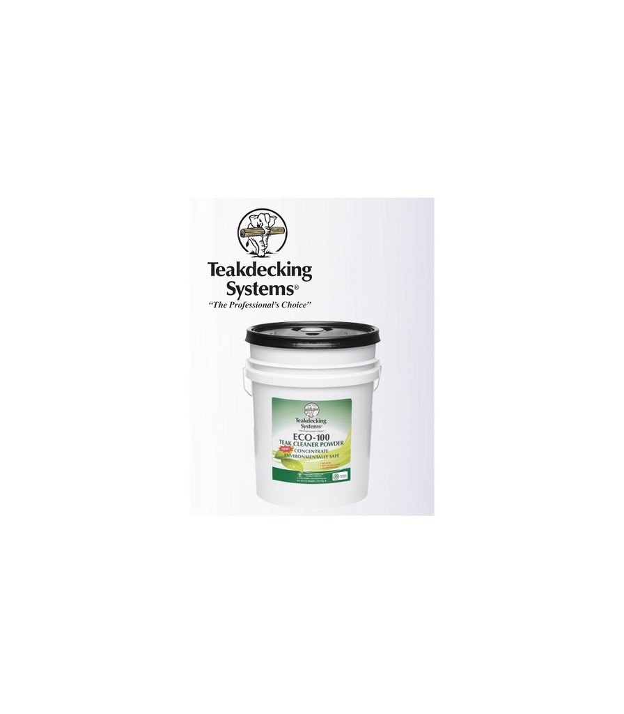 Teakdecking Systems ECO 100 Teak Cleaner Powder 3.62kg