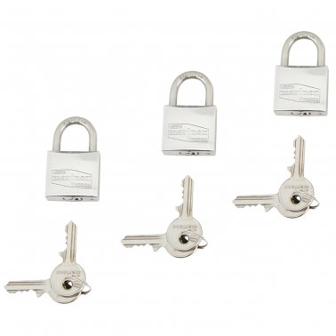 Euromarine Padlock Inox 40mm 3pcs