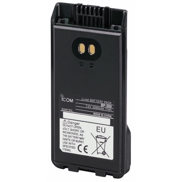Icom BP-280 Battery Lithium-Ion7,,2V 2400mAh Waterproof IP67