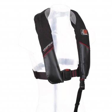 4W Kingfisher 150N Auto Life Jacket Black