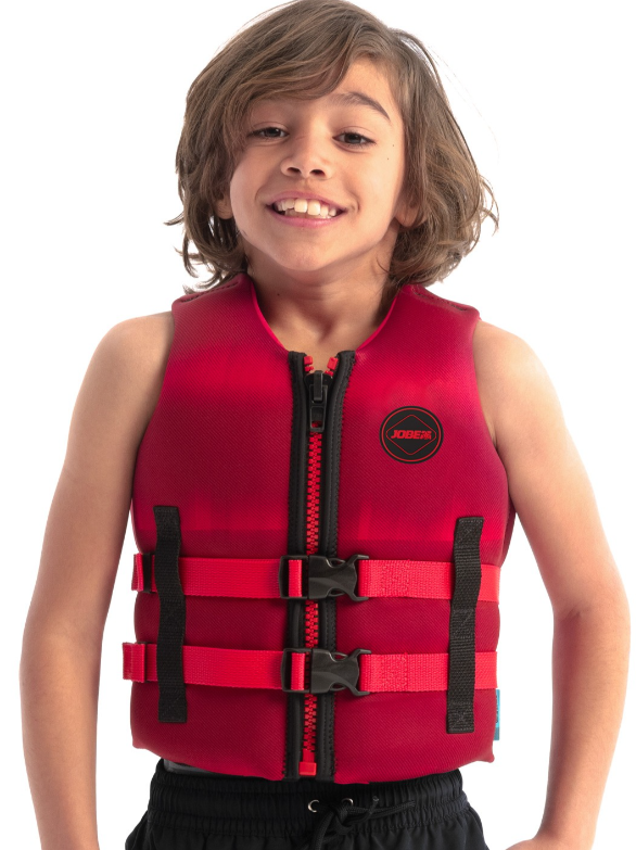 Jobe Neoprene Life Vest Kids Red -128