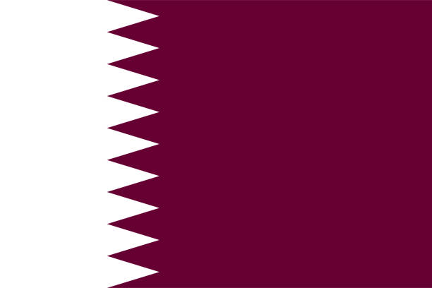 Flag Qatar 1YD 36"x18" (91x46)