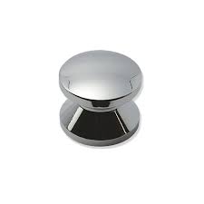 F/S Chrome Button For Latch-23x18mm-282.C