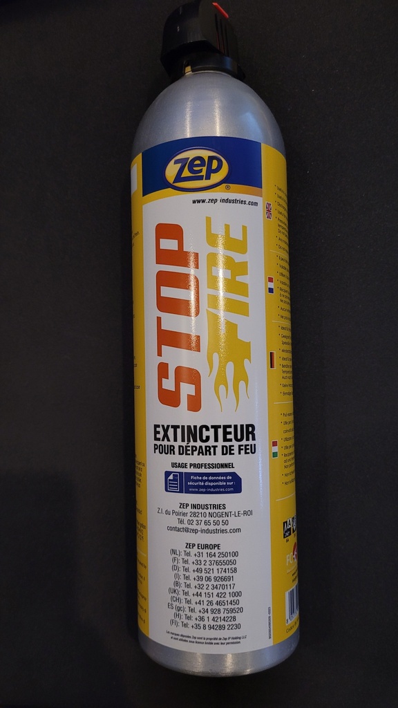 Zep Stop Fire Extinguisher 600ml