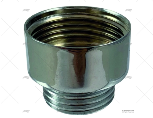 Chromed Brass Adapter M-H 1/2" to 3/4"