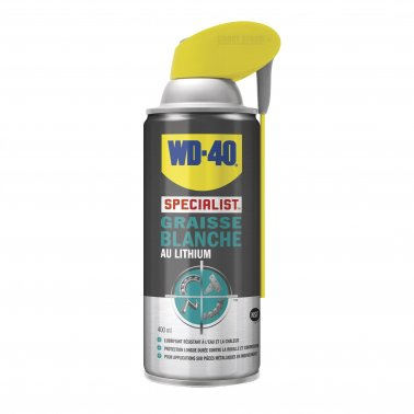 WD40 White Lithium Grease Spray 400Ml