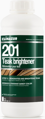 ClinAzur 201 Teak Brightener Phase II 1L