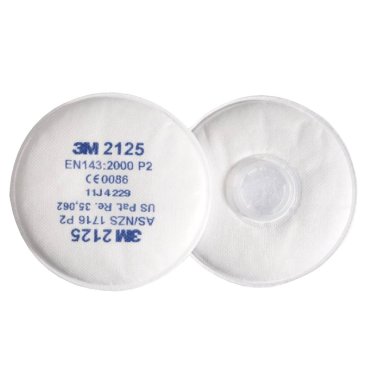 3M Particle/Dust Filter For 3M Face Mask-2125