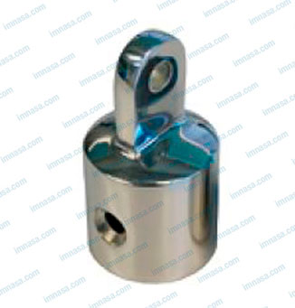 Bimini End W/Eye 25mm