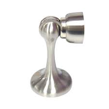 Door Stop  Chromed Brass