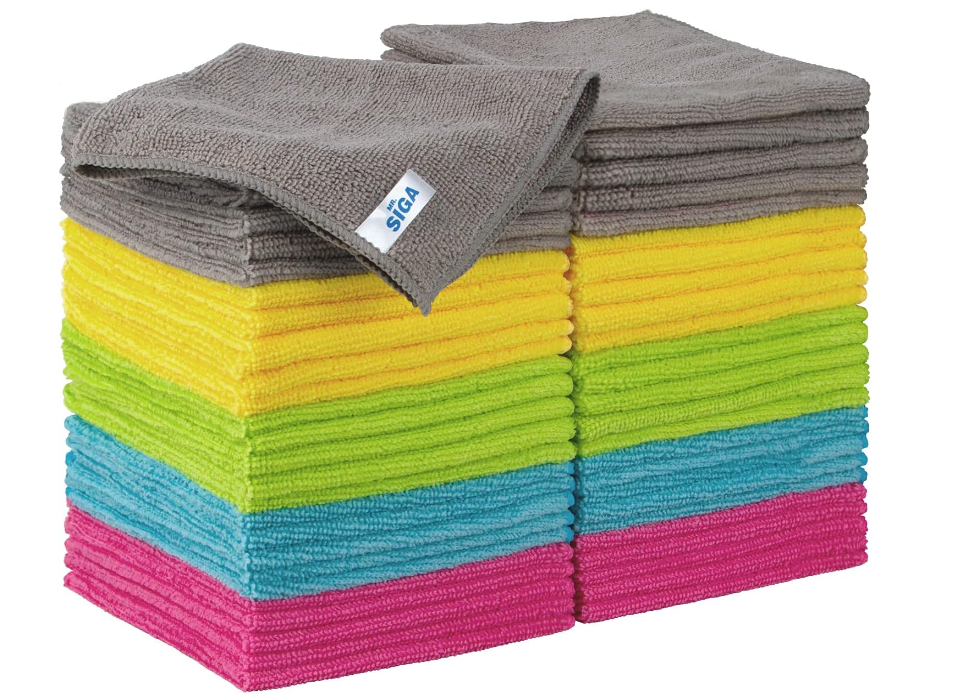 Mr Siga Cleaner Chiffon Microfiber 30x30 (Pack of 50)