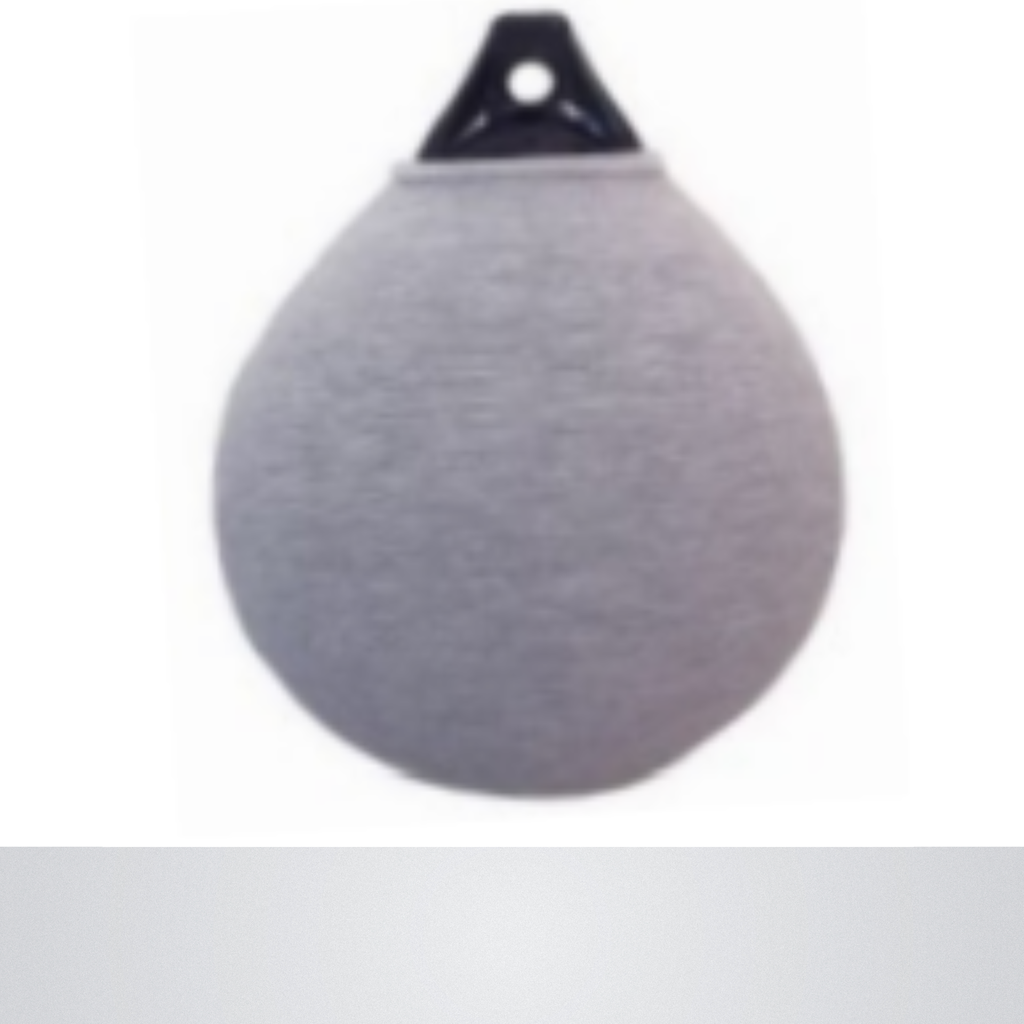 Fendress Acrylic Fender Round Cover Double Thickness 86x12 Grey (Unit)