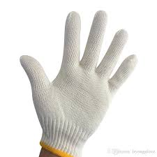 Cotton Work Gloves Large - Pair