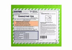 Unitor Gamazyme TDS Toilet Descaler "Blue bombs " 5kg box 100x50gr bag