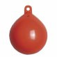 Pear Shaped Buoy Orange 9x11cm