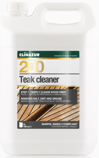 ClinAzur 200 Teak Cleaner Phase I 5L