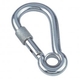 Snap Shackle +Ring+ Safety 11x120mm