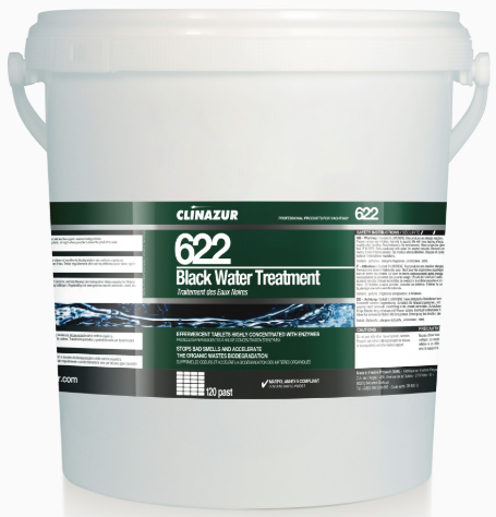 ClinAzur 622 Black Water Treatment 120tabs