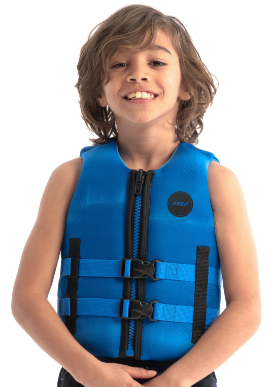 Jobe Neoprene Life Vest Kids Blue 116 - UK Size 6