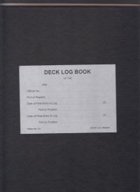 BS&F No 131 Ltd Deck Log Book 3 months