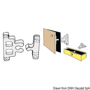 Snap Latch White