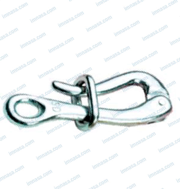 Pelican Hook Chromed Brass
