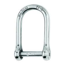 Wichard Right Hexagonal Shaft Self-Locking Shackle - Dia 10 mm