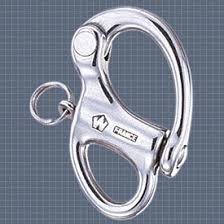 Wichard Rope Carabiner - With Fixed Eye - Length: 70 mm