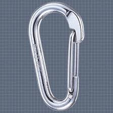 Wichard Firefighter Carabiner - Symmetrical Without Eye - Length: 60 mm