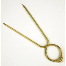 Divider Lyre Brass Topoplastic