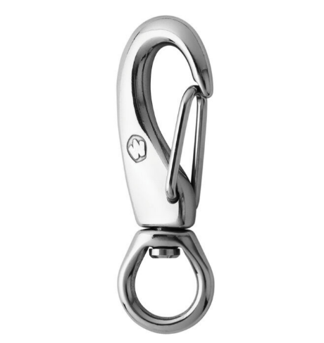 Wichard HR Safety Carabiner - With Swivel - Length: 100 mm