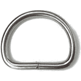 Wichard Ring D - 316L - Dia Section: 6 mm - Dia Passage: 40 mm