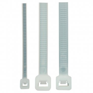 Cable Ties - 2.5mm - 160mm White Pkt/100